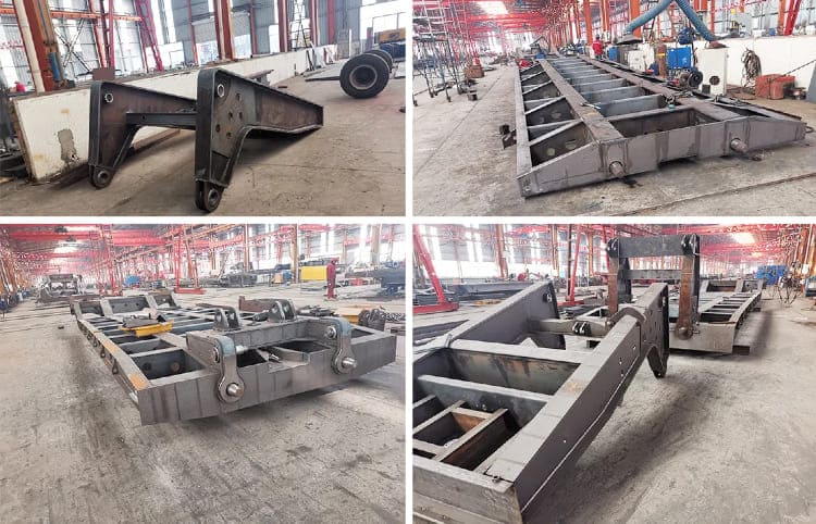 4 Axle Detachable Gooseneck Trailer for Sale in Tanzania, Zanzibar