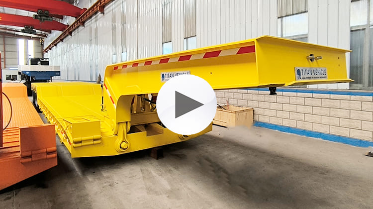 4 Axle Detachable Gooseneck Trailer for Sale in Tanzania, Zanzibar