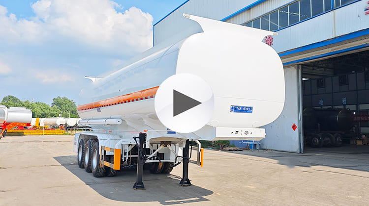 45000 Liters Diesel Fuel Tanker Trailer for Sale in Tanzania, Mtwara