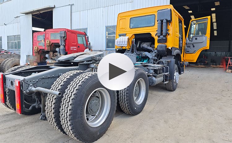 Used Howo Tractor Truck for Sale in Tanzania, Zanzibar