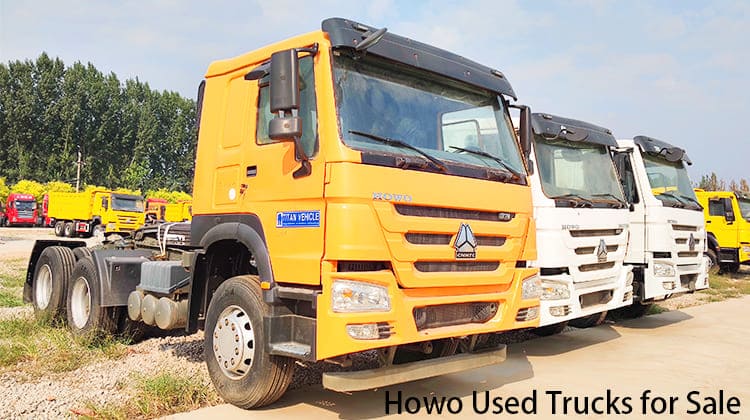 Howo Used Trucks for Sale in Tanzania, Mtwara
