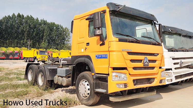 Howo Used Trucks for Sale in Tanzania, Mtwara