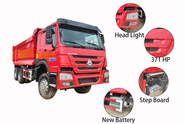 Used Howo 371 Dump Truck for Sale in Tanzania, Kilwa Kivinje