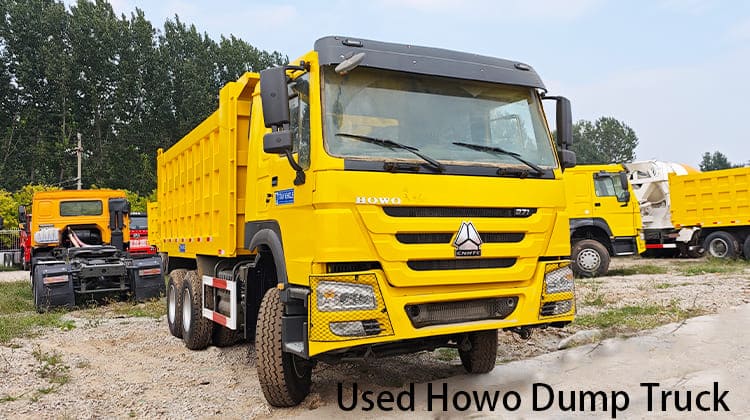 Used Howo Dump Truck for Sale in Tanzania, Kilwa Masoko