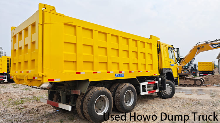 Used Howo Dump Truck for Sale in Tanzania, Kilwa Masoko