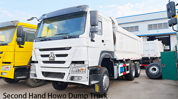 Second Hand Howo Dump Truck 371 for Sale in Tanzania, Lindi