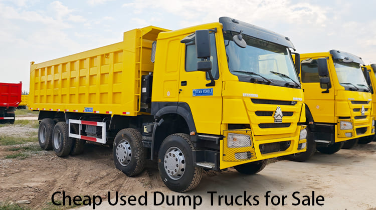 Howo 2023 Cheap Used Dump Trucks for Sale in Tanzania, Dar es Salaam