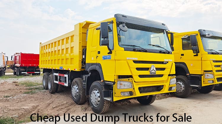 Howo 2023 Cheap Used Dump Trucks for Sale in Tanzania, Dar es Salaam