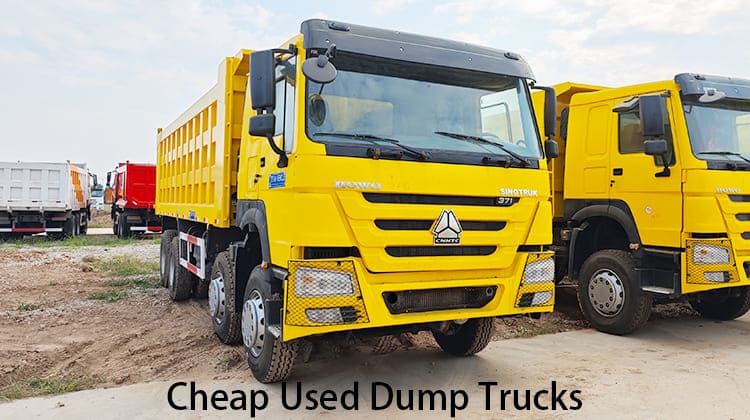 Howo 2023 Cheap Used Dump Trucks for Sale in Tanzania, Dar es Salaam