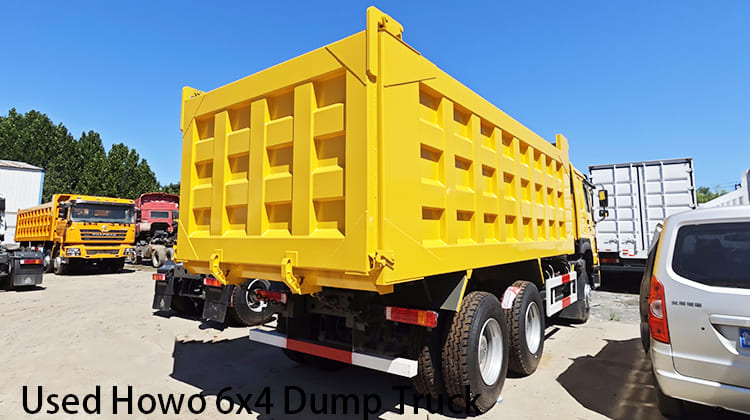 Used Howo 6x4 Dump Truck for Sale in Tanzania, Tanga