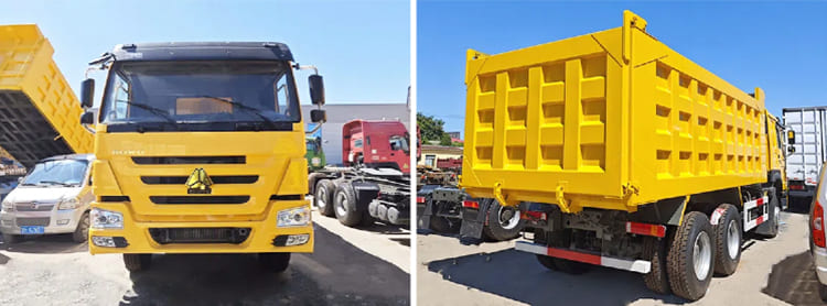 Used Howo 6x4 Dump Truck for Sale in Tanzania, Tanga