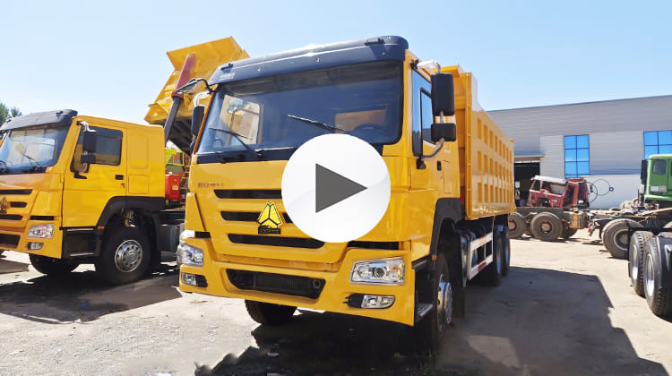 Used Howo 6x4 Dump Truck for Sale in Tanzania, Tanga