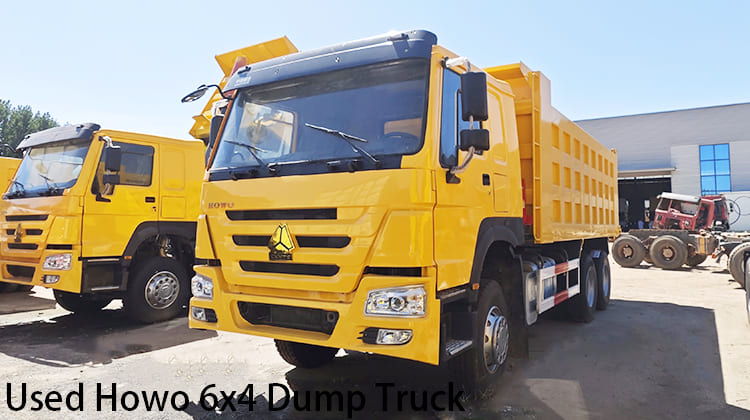 Used Howo 6x4 Dump Truck for Sale in Tanzania, Tanga