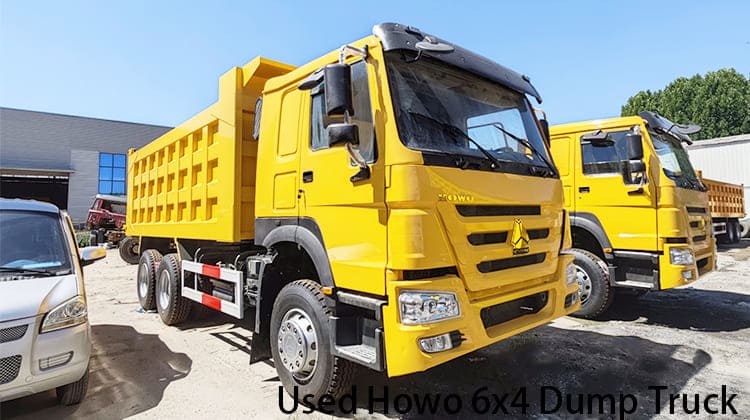 Used Howo 6x4 Dump Truck for Sale in Tanzania, Tanga