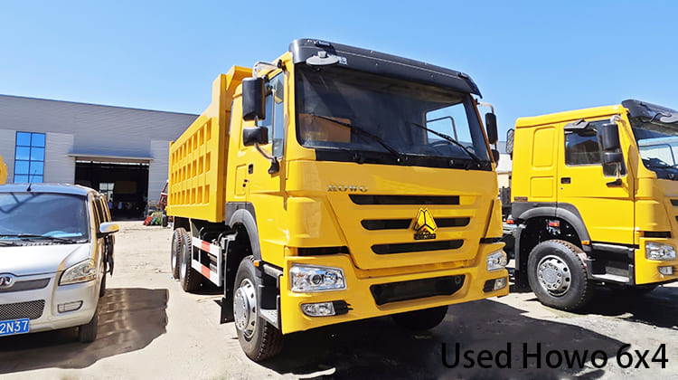 Used Howo 6x4 Dump Truck for Sale in Tanzania, Tanga
