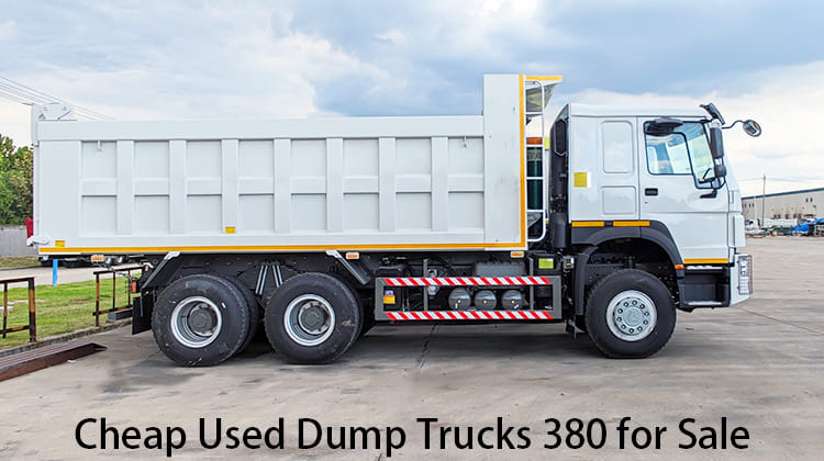 Cheap Used Dump Trucks 380 for Sale in Tanzania, Mtwara