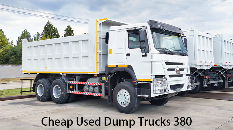 Cheap Used Dump Trucks 380 for Sale in Tanzania, Mtwara