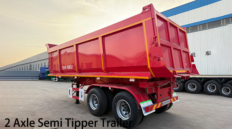2 Axle Semi Tipper Trailer for Sale in Tanzania, Kilwa Kivinje