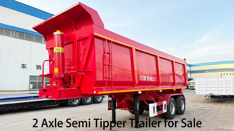 2 Axle Semi Tipper Trailer for Sale in Tanzania, Kilwa Kivinje