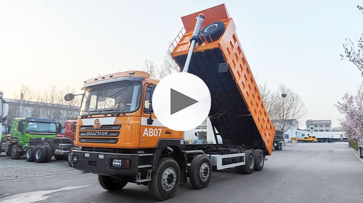 Used Shacman F3000 8x4 Dump Truck Euro II for Sale in Tanzania, Zanzibar