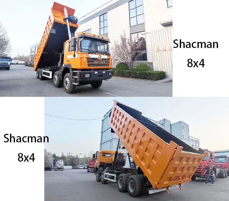 Used Shacman F3000 8x4 Dump Truck Euro II for Sale in Tanzania, Zanzibar