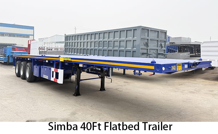 Simba 40Ft Flatbed Trailer for Sale in Tanzania, Dar es Salaam