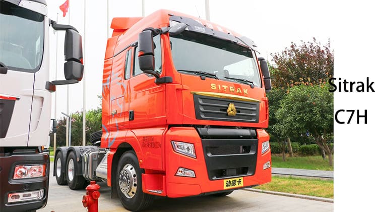 ZZ4256 Used Sinotruk Sitrak C7H Howo 6x4 Tractor Truck for Sale in Tanzania, Tanga