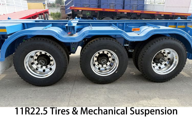 Simba Tri Axle Skeletal Trailer for Sale in Tanzania, Mtwara