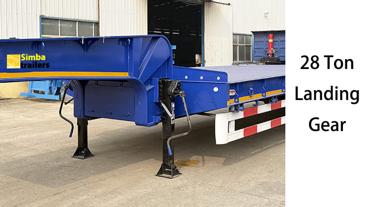 Simba Lowbed Trailers for Sale in Tanzania - Simba Trailer Manufacturing Limited 