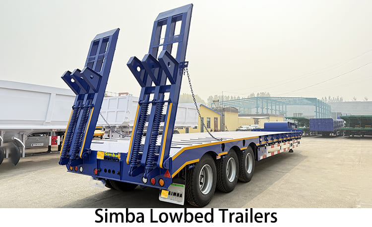 Simba Lowbed Trailers for Sale in Tanzania - Simba Trailer Manufacturing Limited 