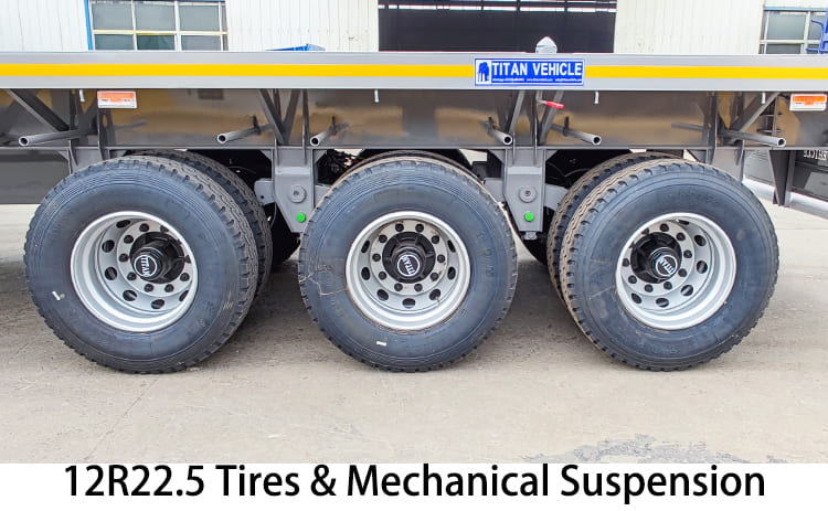 Superdoll 40 Foot Flatbed Trailer for Sale in Tanzania, Bagamoyo