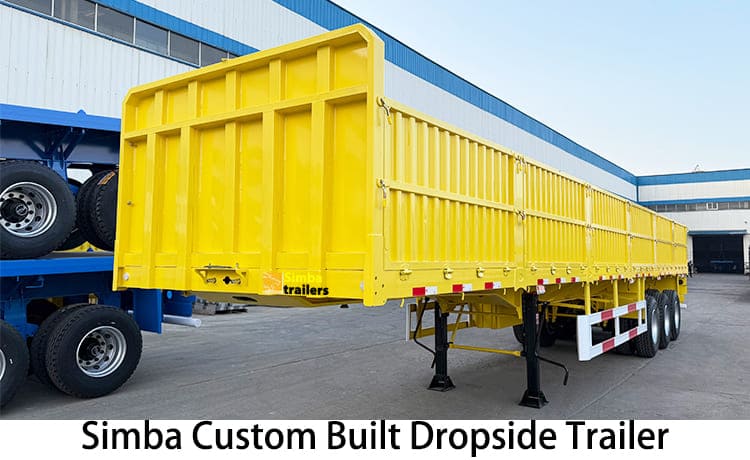 Simba Custom Built Dropside Trailer for Sale in Tanzania, Dar es Salaam