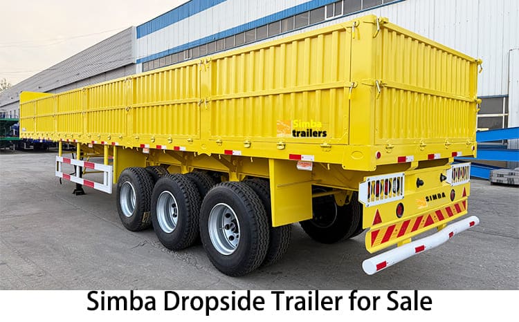 Simba Custom Built Dropside Trailer for Sale in Tanzania, Dar es Salaam