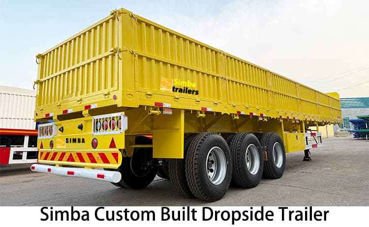 Simba Custom Built Dropside Trailer for Sale in Tanzania, Dar es Salaam