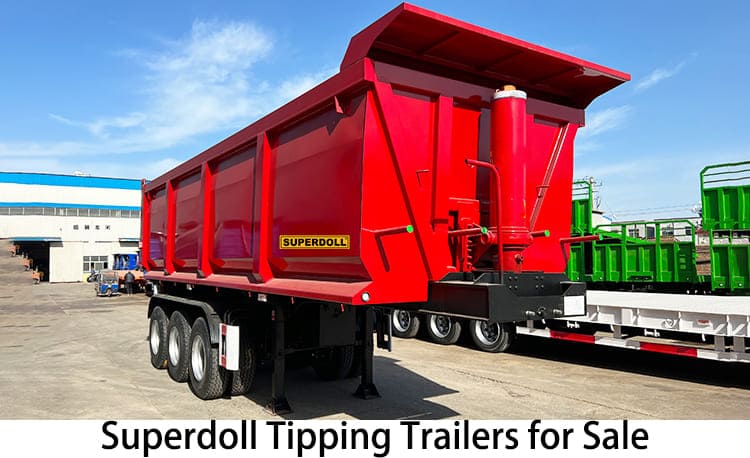 Superdoll Tipping Trailers for Sale | Tipper Tipping Trailer Price in Tanzania, Mtwara