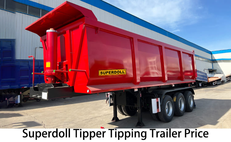 Superdoll Tipping Trailers for Sale | Tipper Tipping Trailer Price in Tanzania, Mtwara