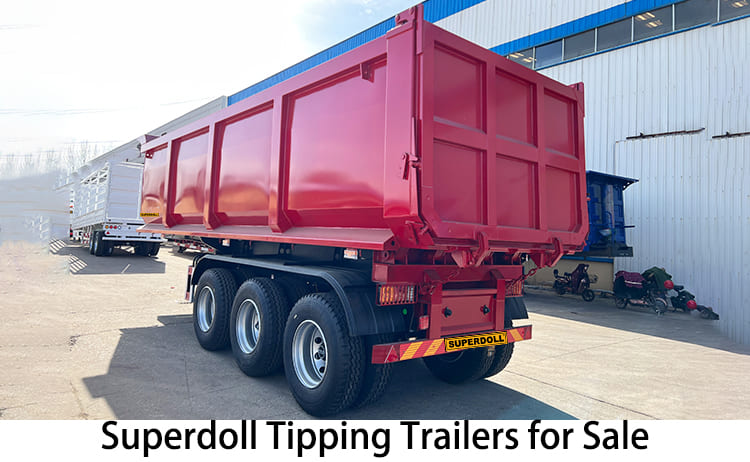 Superdoll Tipping Trailers for Sale | Tipper Tipping Trailer Price in Tanzania, Mtwara