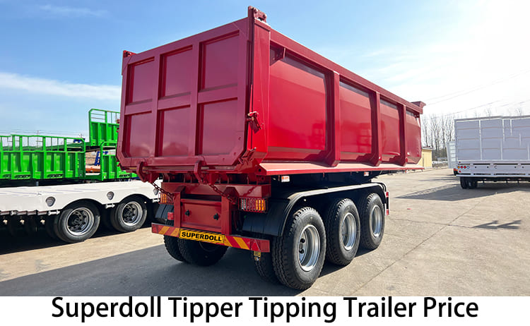 Superdoll Tipping Trailers for Sale | Tipper Tipping Trailer Price in Tanzania, Mtwara
