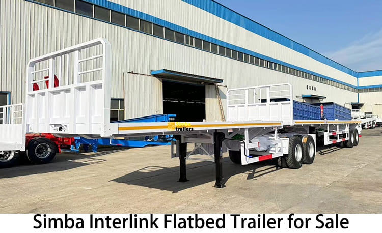 Simba Trailers - Simba Interlink Flatbed Trailer for Sale in Tanzania, Tanga
