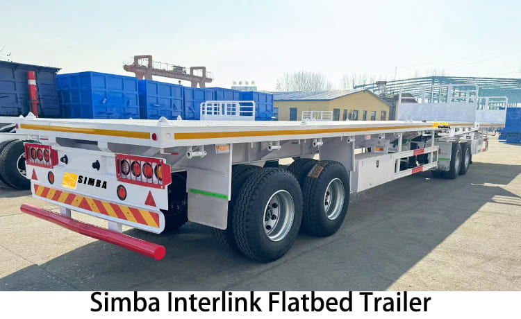 Simba Trailers - Simba Interlink Flatbed Trailer for Sale in Tanzania, Tanga