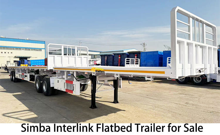 Simba Trailers - Simba Interlink Flatbed Trailer for Sale in Tanzania, Tanga