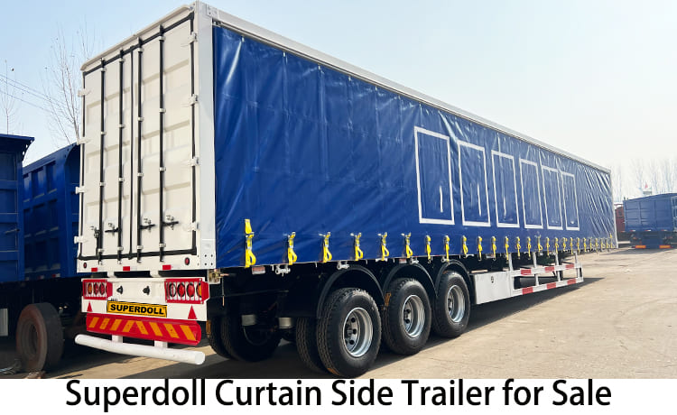 Superdoll Curtain Side Trailer for Sale in Tanzania, Lindi
