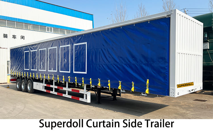 Superdoll Curtain Side Trailer for Sale in Tanzania, Lindi