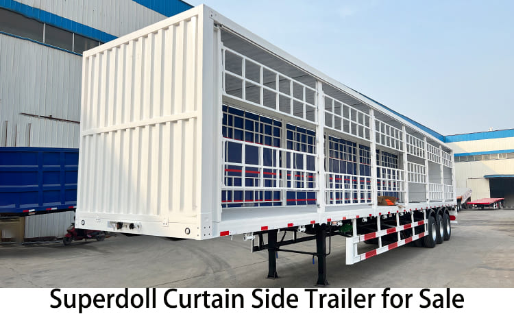 Superdoll Curtain Side Trailer for Sale in Tanzania, Lindi