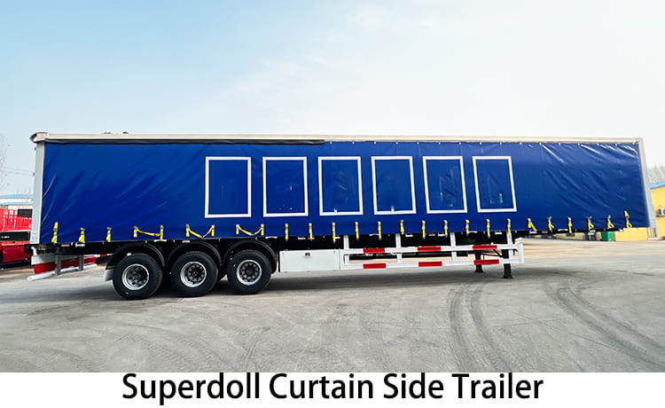 Superdoll Curtain Side Trailer for Sale in Tanzania, Lindi