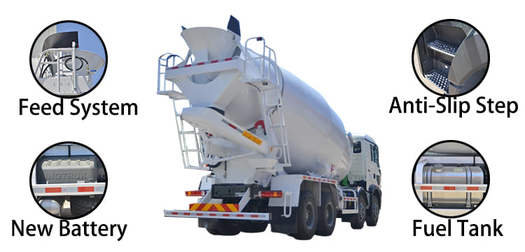 7.5 CBM Used Sinotruk Mixer Truck for Sale in Tanzania, Mtwara