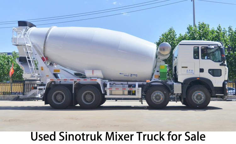 7.5 CBM Used Sinotruk Mixer Truck for Sale in Tanzania, Mtwara