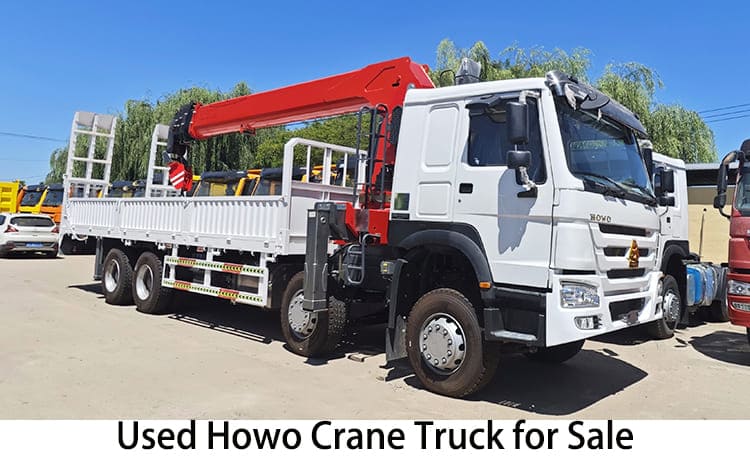 Used Howo Crane Truck for Sale Near Me in Tanzania, Zanzibar
