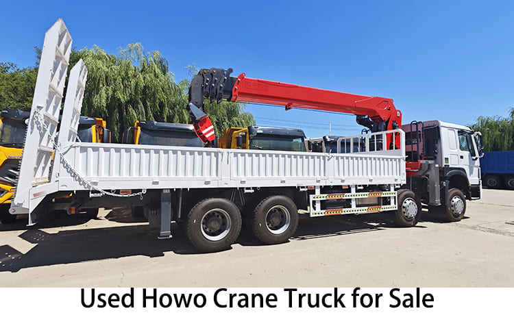 Used Howo Crane Truck for Sale Near Me in Tanzania, Zanzibar