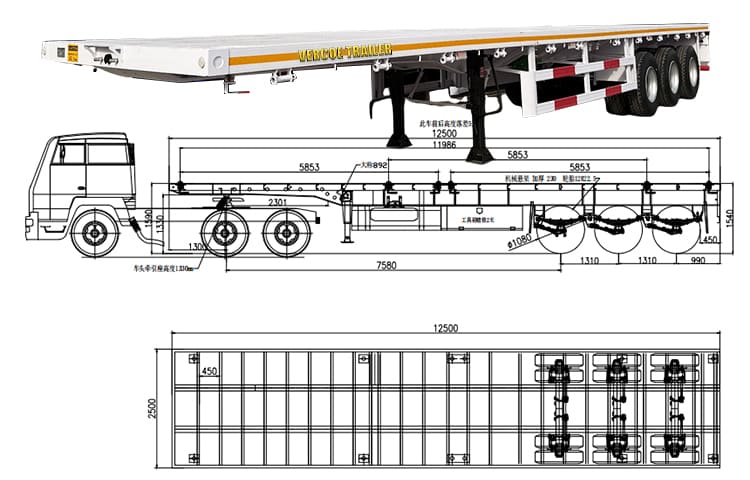 Vercoe Trailer Prices | Vercoe Flatbed Trailer Price for Sale in Tanzania, Lindi